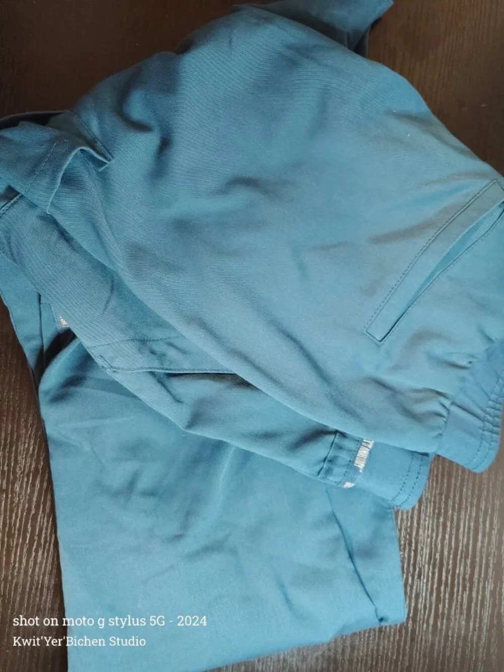 Grey's Anatomy teal scrub pant sz sm